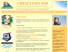 Tablet Screenshot of cresciconnoi.org